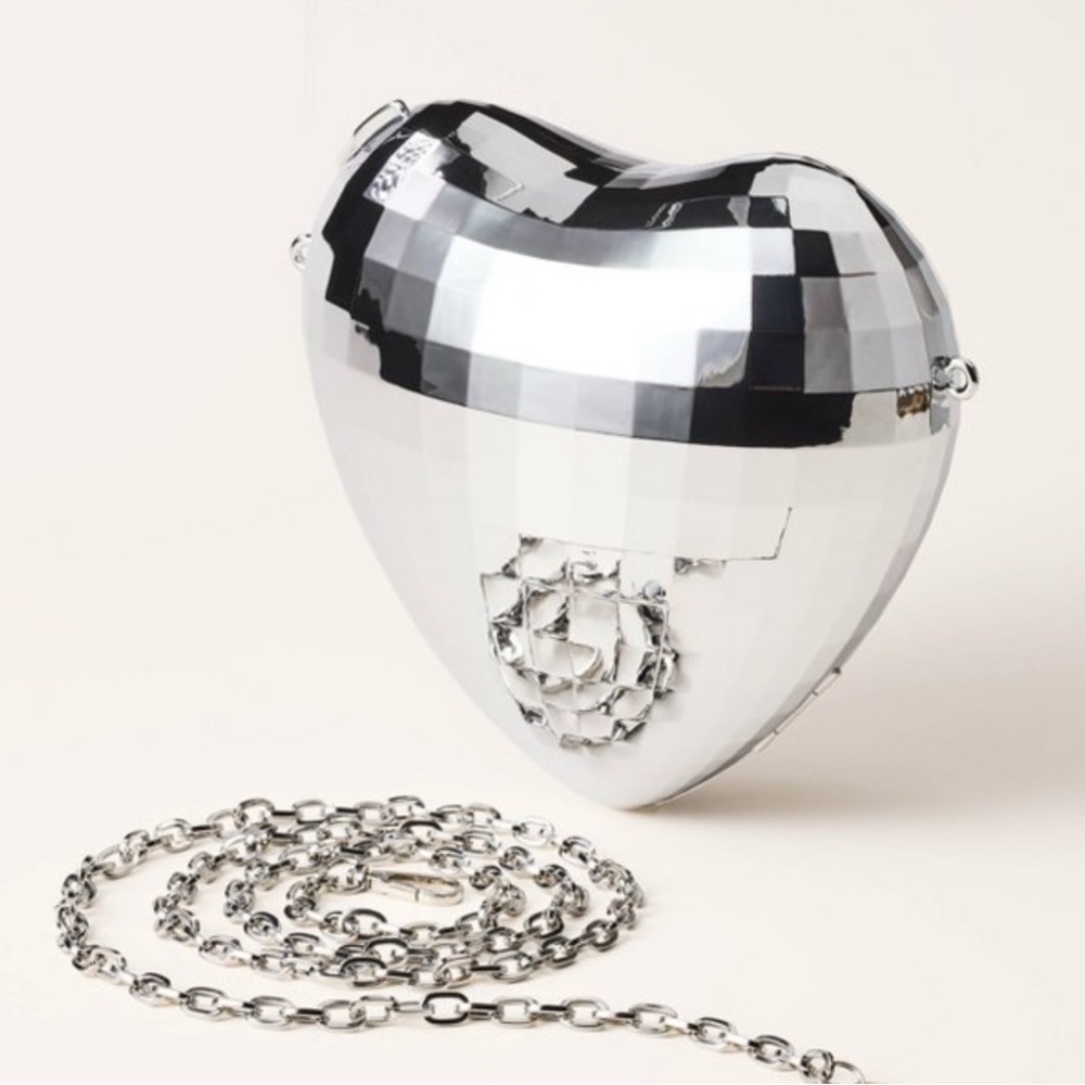 Kate Spade x Target NWT Disco Heart Crossbody Bag - Picture 2 of 13